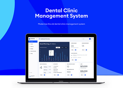 Zendenta Dashboard dashboard dental care figma graphic design health ui ux
