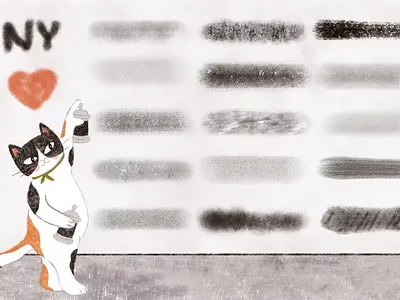 Free Gorgeous Pastels for Procreate brushes chalks children crayons cute digital art grainy gritty happy illustration pastels pencils procreate app procreate brush procreate brushes procreate design retro smudge summer textures