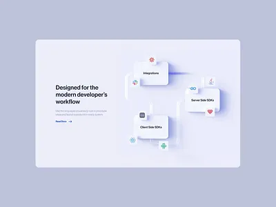 Shot #19517419 3d animation app branding design website