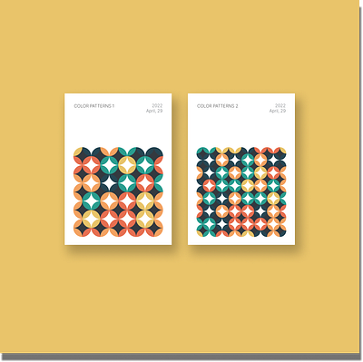 Color Patterns 01 circles code art color design flat geometric geometric pattern geometry illustration minimal poster shape shapes