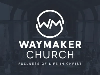 Waymaker Church - Final Logo Design brand brand design brand designer branding california christ church design god graphic design icon logo logo design logo designer trademark vector