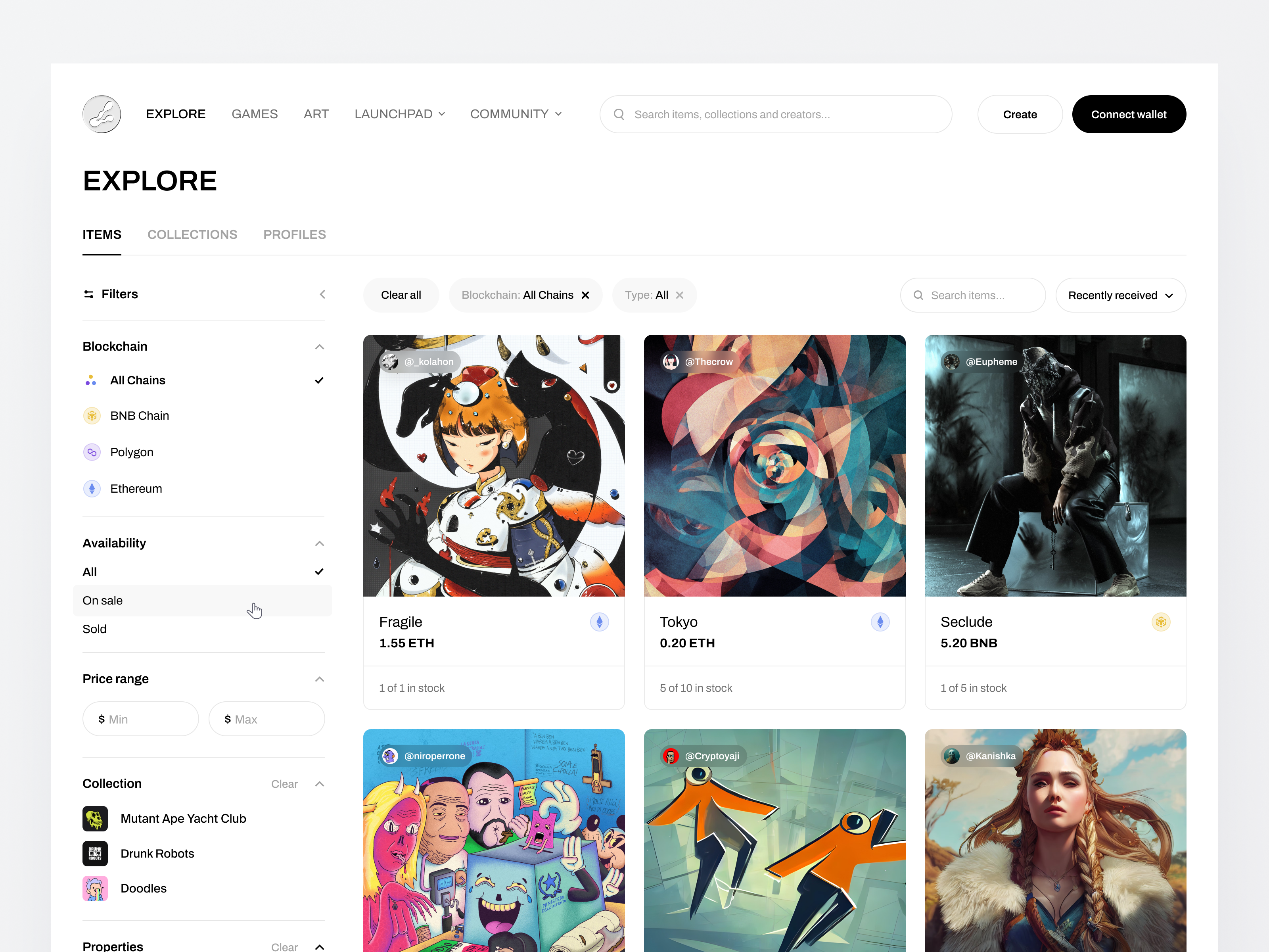 Example of Website Design