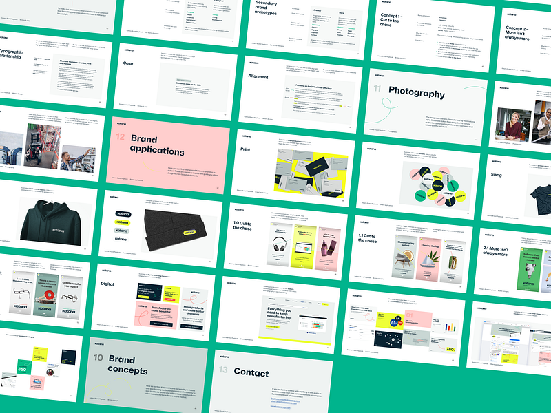 Katana - Brand Playbook brand guideline brandbook branding cvi guideline logo photography rebrand rebranding swag visual identity