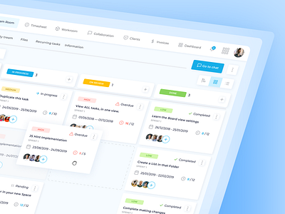 Management tool | TransparentBusiness app board dashboard database design graphic design interface platform product design table task timeline tool ui ux