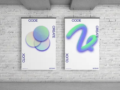 Myriad branding design graphic design