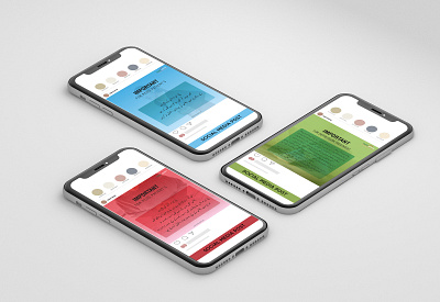 SOCIAL MEDIA POST DESIGN IDEA uiux design