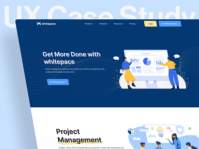 Case Study - SaaS Website Landing Page agency landing page cause study design free figma template free landing page free template freebie homepage landing page modern web design responsive design saas saas landing page saas website ui ux web web design website website design