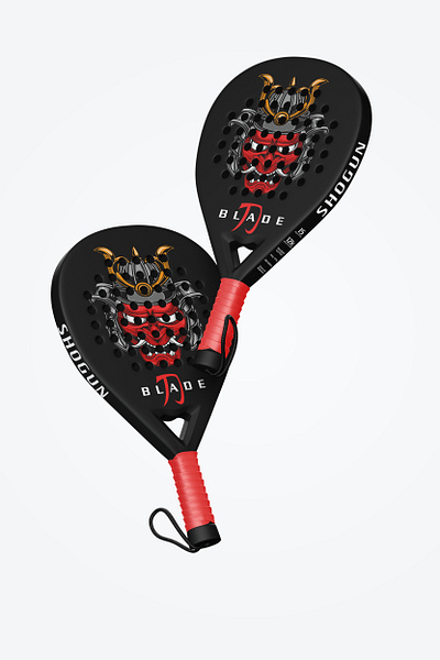 Blade Shogun squash paddle branding custom design graphic design illustration illustrator logo mockup paddle photoshop sports squash