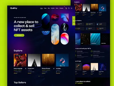 NFT Marketplace Website Design branding website business website designer development ecommerce website minimal website photography website php product website top designer ui design ux design web design web designer web developer website design website development website idea website layout wordpress