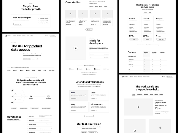 Wireframe By Dstudio® On Dribbble