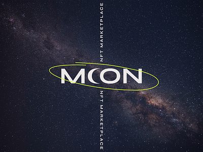 Moon - NFT marketplace brand brand brand design branding design designer graphic design illustration logo type typography ui