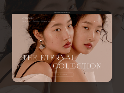 Website for jewelry button catalog collection design follow girl gold icons jewerly korea korean style like new online online shopping popular shop shopping silver ui