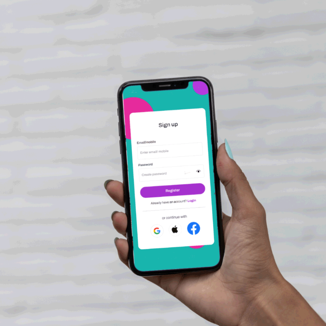 Get started form page akoredeidris design figma forget password form form design gif graphic design login product design register sign in signup ui uiux