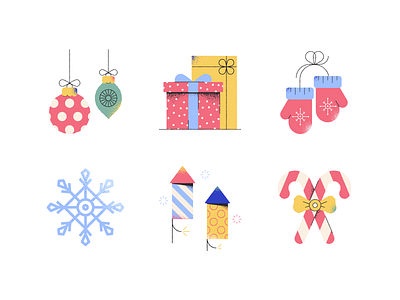 Christmas icons candy cane christmas christmas tree design fireplace gift graphic design ice skating icons icons design icons pack icons set illustration infographics jingle bell santa snowflake vector vector graphics winter