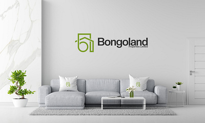 Bongoland Real Estate Logo Design brand design branddesign branding creative design graphic design house illustration logo logo design logodesign logos modern properties realestate