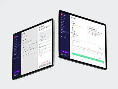 System Status crypto crypto currency dashboard finance fintech graph tables