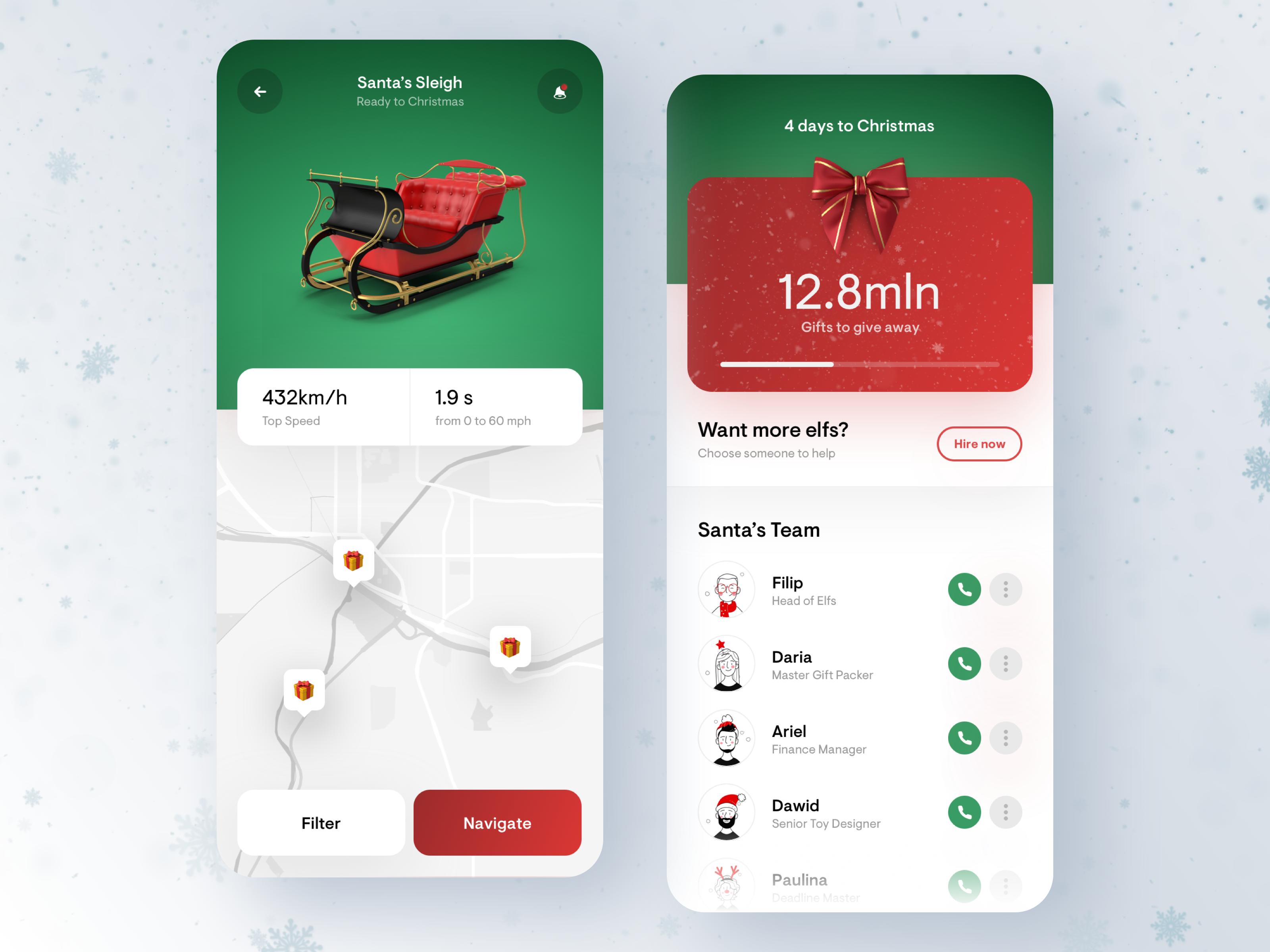 Santa's Application - Christmas Manager 🎅🏻🎁🎄 by Filip Legierski for ...