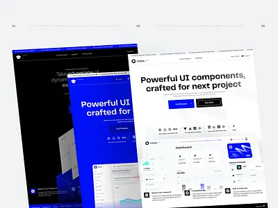 YODA - Landing Page ant ant ui bootstrap brand branding component design system hero laravel logo minimal product design react themeforest ui ui kit ux vue website design