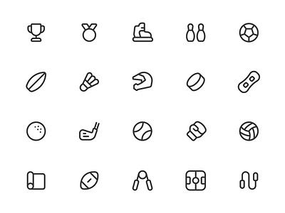 Myicons✨ — Sport, Fitness vector line icons pack design system figma figma icons flat icons icon design icon pack icons icons design icons library icons pack interface icons line icons sketch icons ui ui design ui designer ui icons ui kit web design web designer