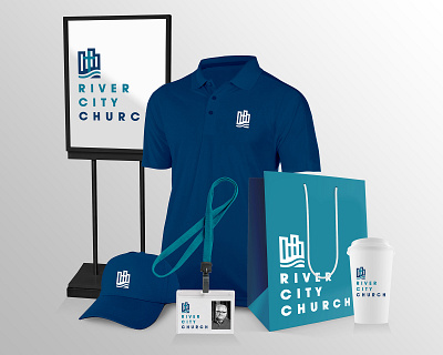 River City Church - Rebrand + Brand Family branding design graphic design illustration logo typography vector
