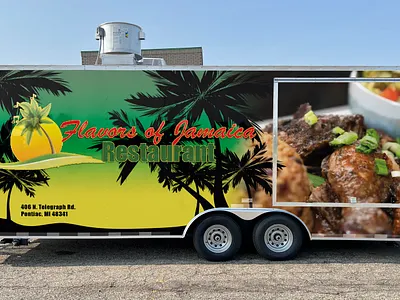Food trailer wrap design branding car wrap design carwraps food trailer wrap food truck wrap graphic design illustration