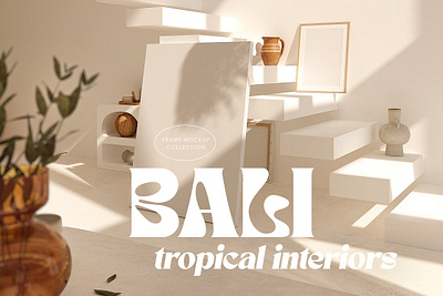 BALI Tropical Frames Mockups canvas frame canvas print mockup frame mockup frame mockup scene interior frame mockup interior mockup minimalist mockup mockup mockup frame styled stock tropical mockup white frame mockup