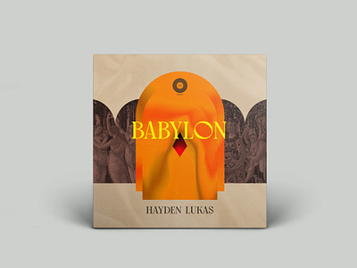Babylon 1517 album art album cover babylon branding christian cover art hayden lukas minimal mockup texture
