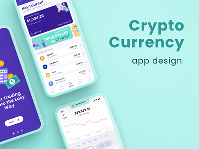 Crypto Currency UI Design app design design graphic design layout ui user