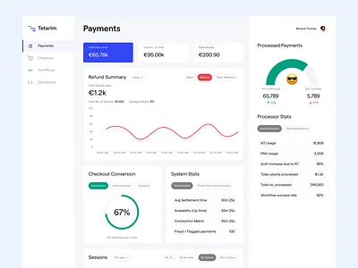 DeFi Payment Processor blockchain crypto dashboard defi dex fintech payment ui web3