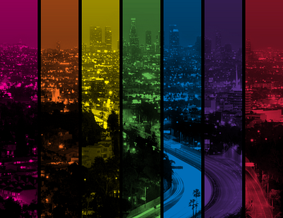 Los Angeles LGBT Center branding design graphic design nonprofit