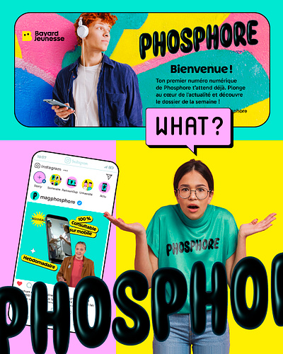 Phosphore Design Samples branding creativedirection graphic design logo typography