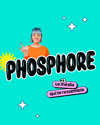 Phosphore Logo 2d branding design graphic design logo typography