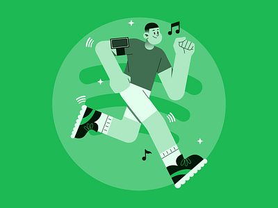 Spotify - Brand Illustration brand design digital art graphic design illustration vector