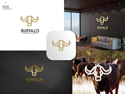 Buffalo logo branding corporate branding design graphic design illustration logo logodesign vector