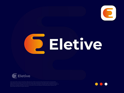 E letter Mark logo (Eletive logo) app logo best logo branding business company colourful logo creative design e icon e letter logo e logo icon graphic design logo logo mark logodesigner logoinspirations logotype minimal technology company