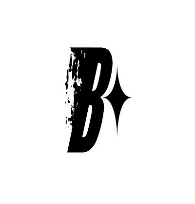 B logo b branding illustrator logo