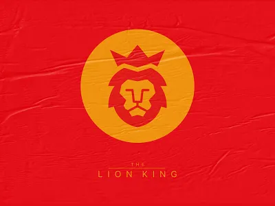 The Lion King Icon art direction brand design branding colors design dribbble dribbbleweeklywarmup exploration icon icon set illustration lion logo minimalism minimalist outline shape shapes the lion king visual design