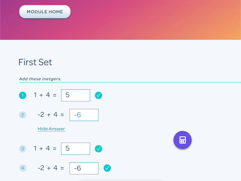 Input toolbar for math symbols by Jesse Davies on Dribbble