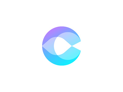 C + Globe + Eye 3d branding c colorful eye fold future gradient graphic design logo logodesign logodesigner mystic psychic rays sphere tech transparency