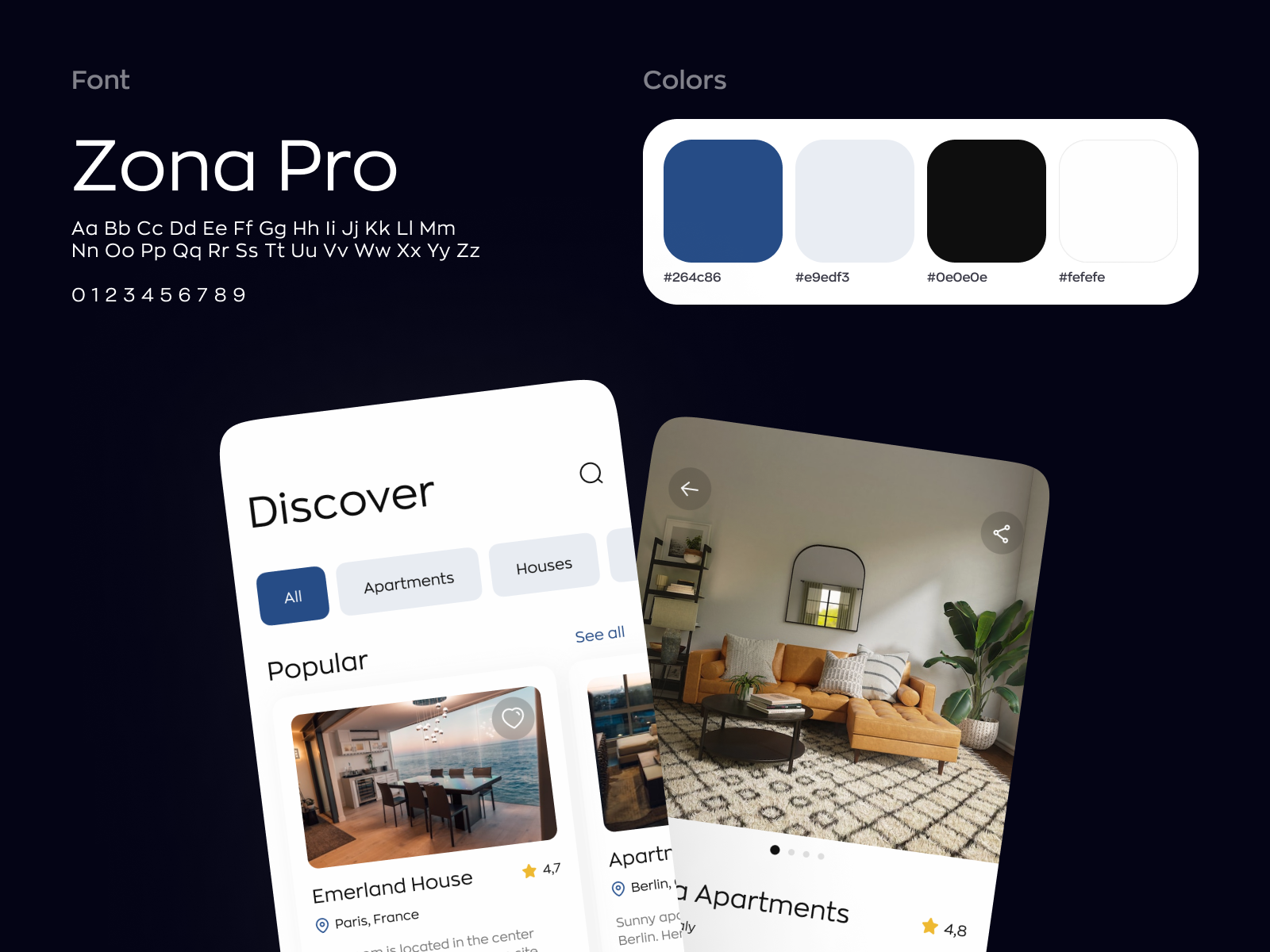 Renting App by Alexander Kontsevoy for Ronas IT UI/UX Team on Dribbble