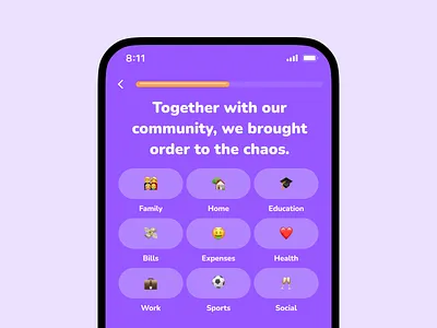Onboarding Story app branding category design emoji icon icons ios iphone logo minimal onboard onboarding ui