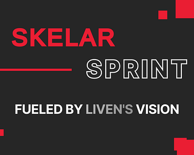 SKELAR SPRINT animation graphic design motion graphics ui