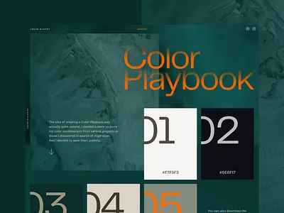 Color Playbook #WIP | no.1 colorpalette colors concept design designinpiration designresources ui web design
