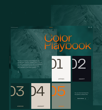 Color Playbook #WIP | no.1 colorpalette colors concept design designinpiration designresources ui web design