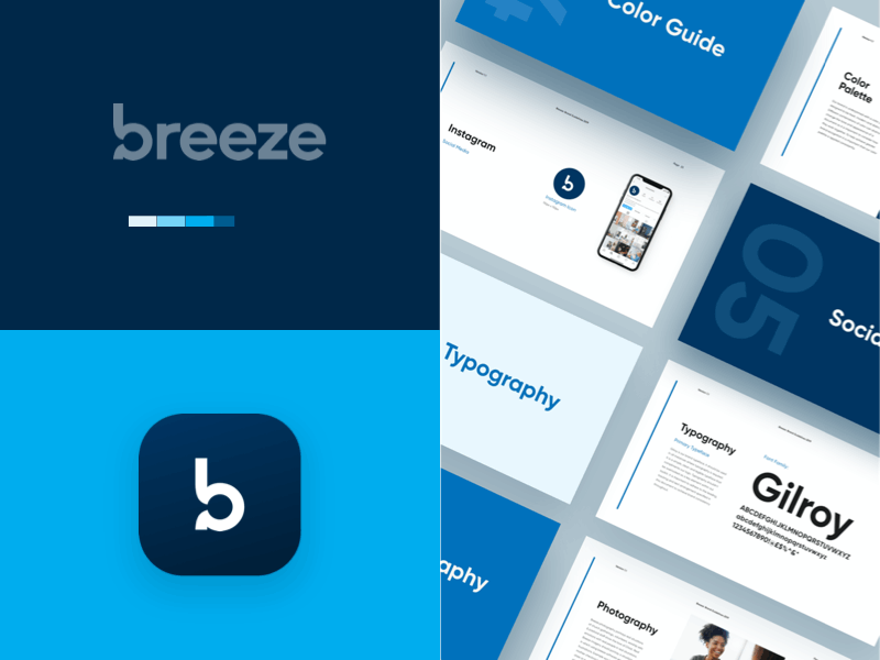 Breeze Wordmark & Brand Strategy animation b logo brand design brand identity branding breeze chms christian design gif logo software strategy typography typography logo wordmark