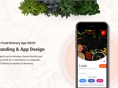 Dev Food Delivery App UI Free Download branding burger delivery devdesign download food food delivery free freebie freebies material online psd reservation restaurant