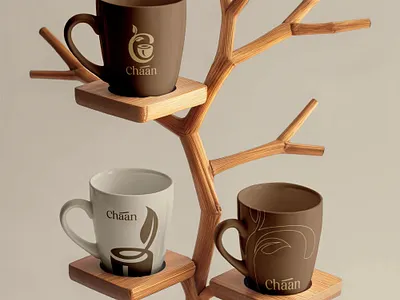 CHAAN BRAND IDENTITY 3d branding design graphic design illustration logo logo design