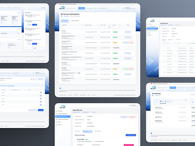 NTP - One-stop trade and logistics ecosystem desktop application graphic design prototyping ui ux web appliaction