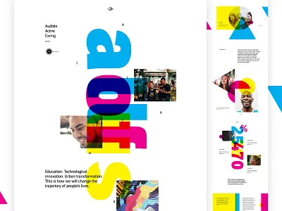 Activate Caring V3 color hr human resources landing type ui website white space whitespace