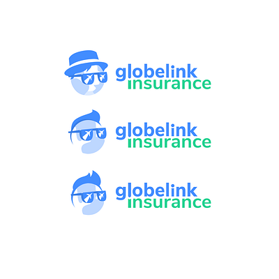 Travel Logo + Concepts airplane earth flights gentleman glasses globe hat insurance logodesign logotype man palnes travel logo travelinsurance